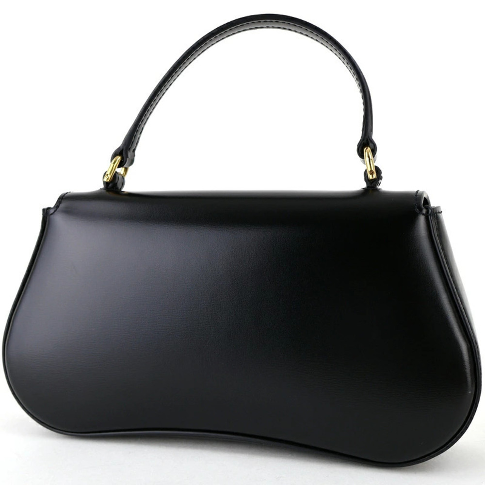 Celine TEEN LOLA Bag Black Shiny Calfskin Handbag Shoulder One - Picture 2 of 11